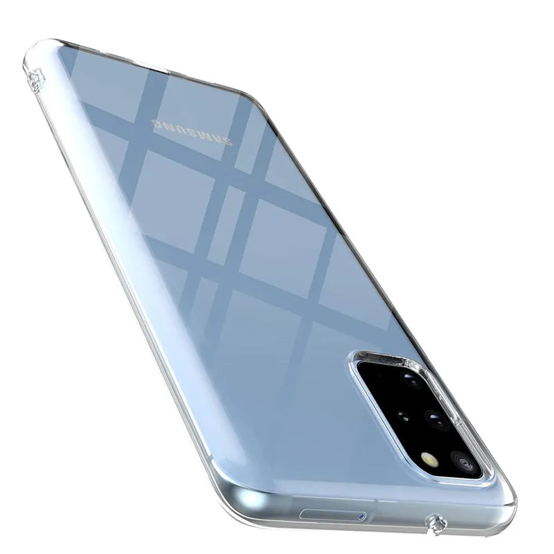 Samsung S20 Ultra Silikon Schutzhülle Transparent