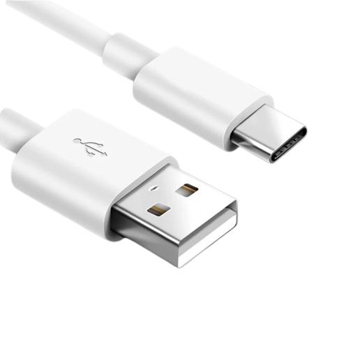 USB zu USB-C Ladekabel 20cm/1m/2m Weiss